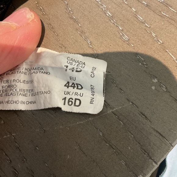 BALTEX One Piece Black & White Polka dot Swimsuit. - Picture 5 of 6